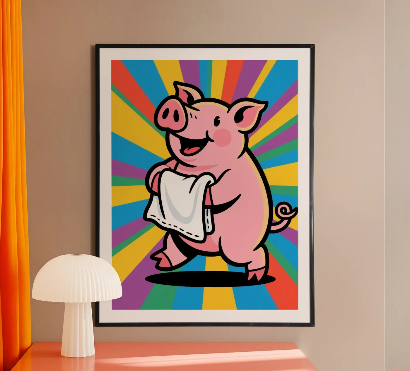 Maiale poster da knowledge