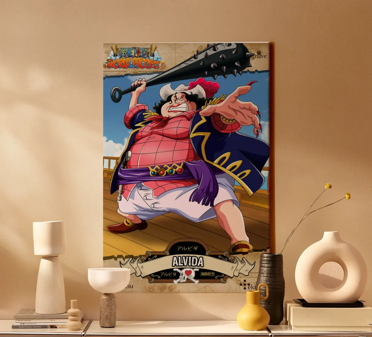 One Piece Active Classic - Alvida tela con Cornice a cassetta da skurtow