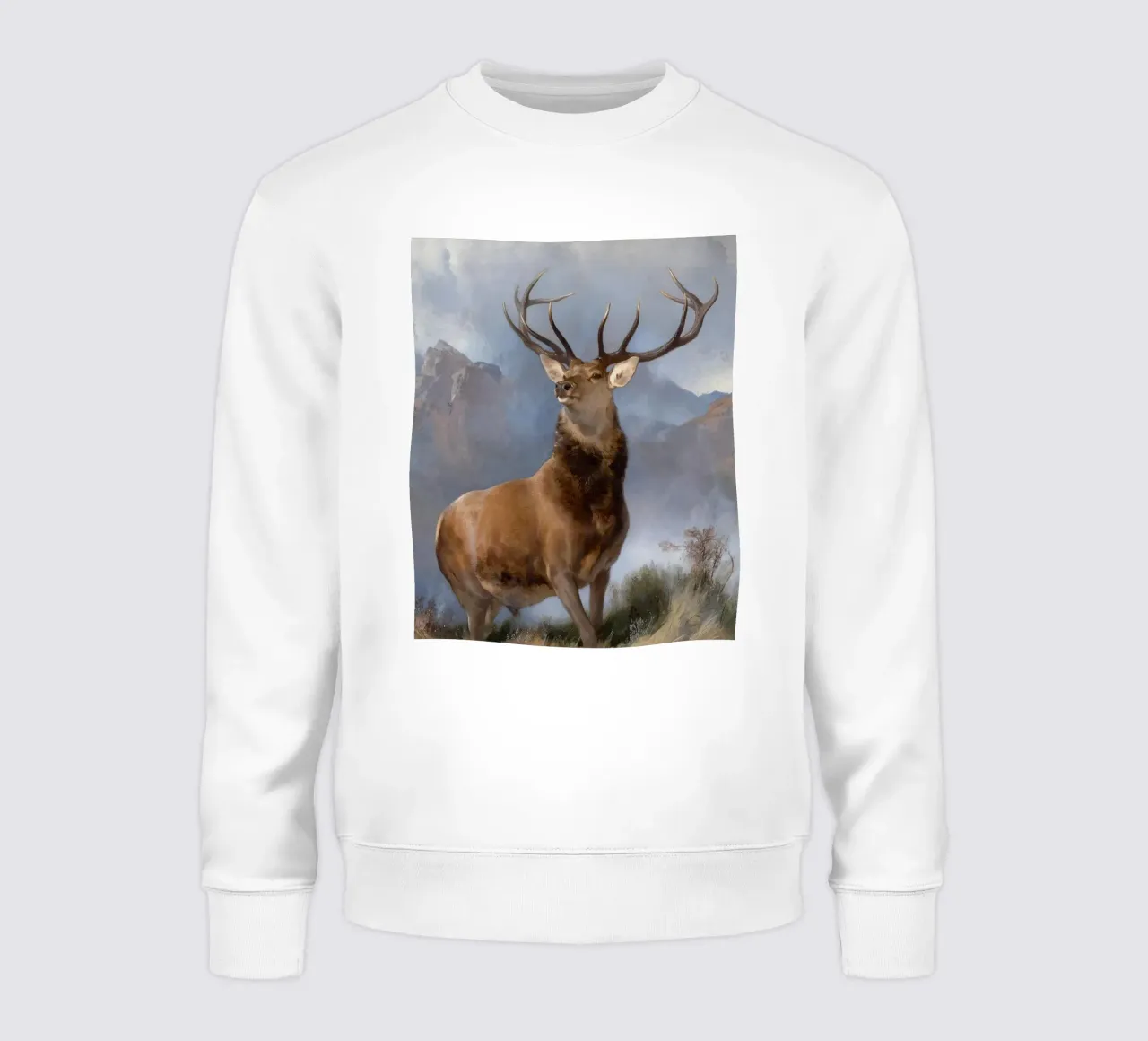 Red Deer, The Monarch of the Glen felpa da apoloprints