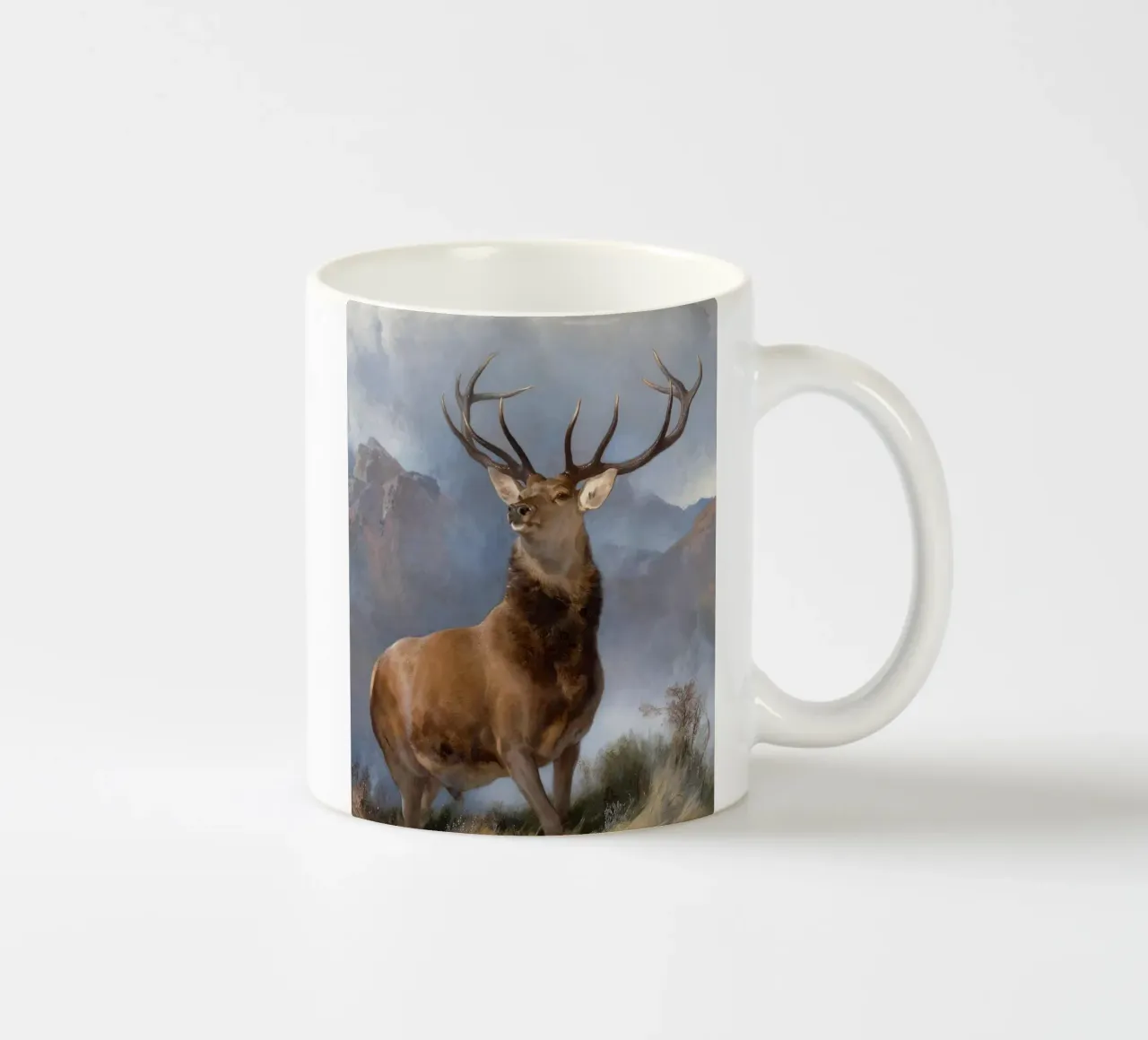 Red Deer, The Monarch of the Glen tazza in ceramica da apoloprints