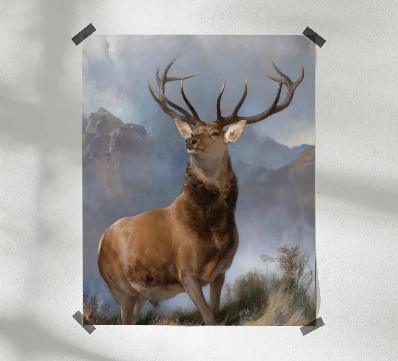 Red Deer, The Monarch of the Glen poster de apoloprints