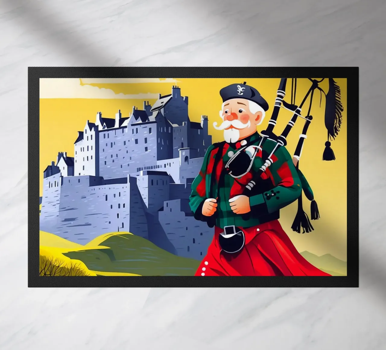 Edimburgo Scozia zerbino da Fleur de Lys