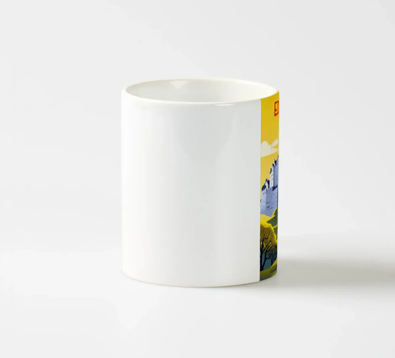 Edimburgo Scozia tazza in ceramica da Fleur de Lys