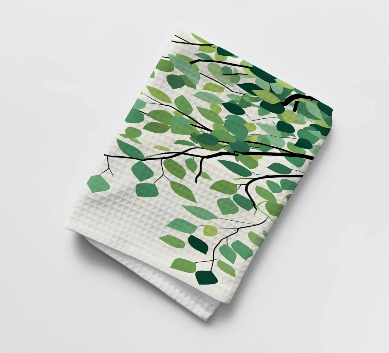 Weidenzweig Geschirrtuch von Botanical Gallery