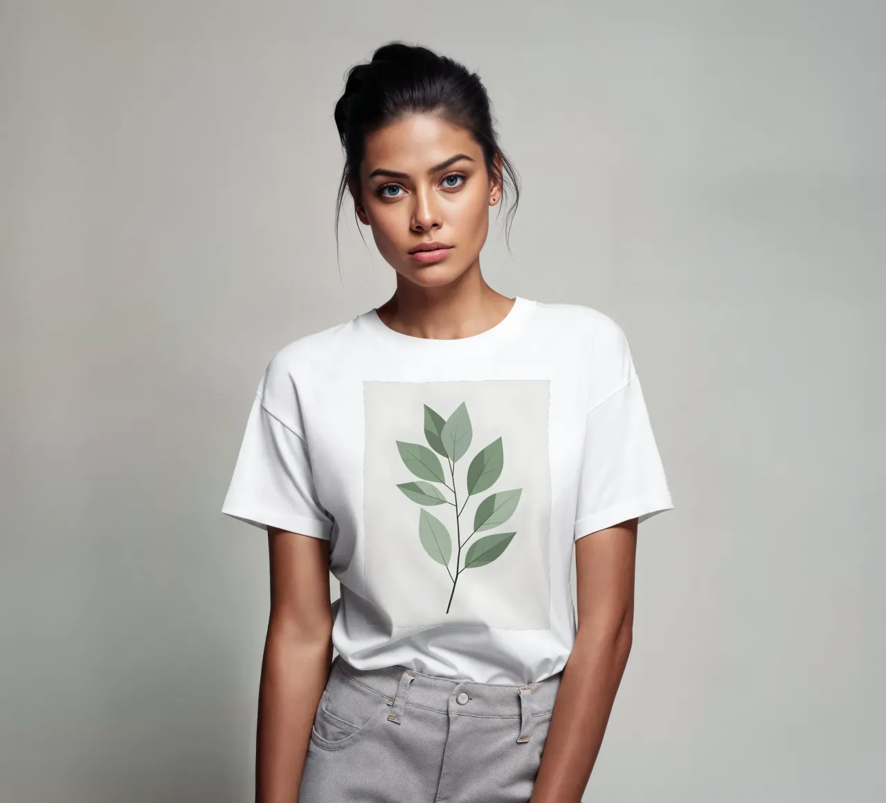 Eucalyptus Branch t-shirt da Botanical Gallery