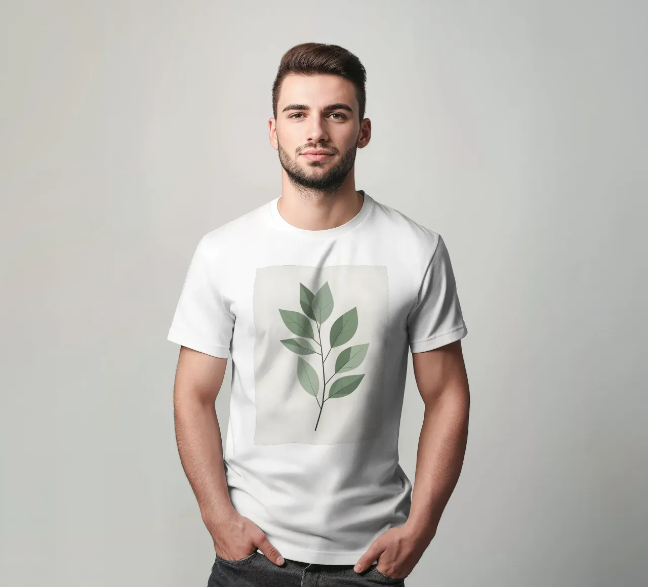 Eucalyptus Branch t-shirt da Botanical Gallery