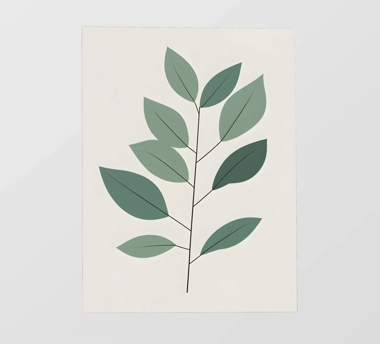 Eucalyptus Branch telo in pvc da Botanical Gallery