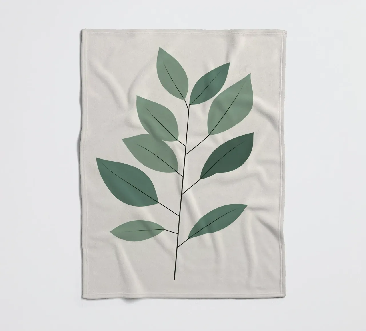 Eucalyptus Branch coperta in pile da Botanical Gallery