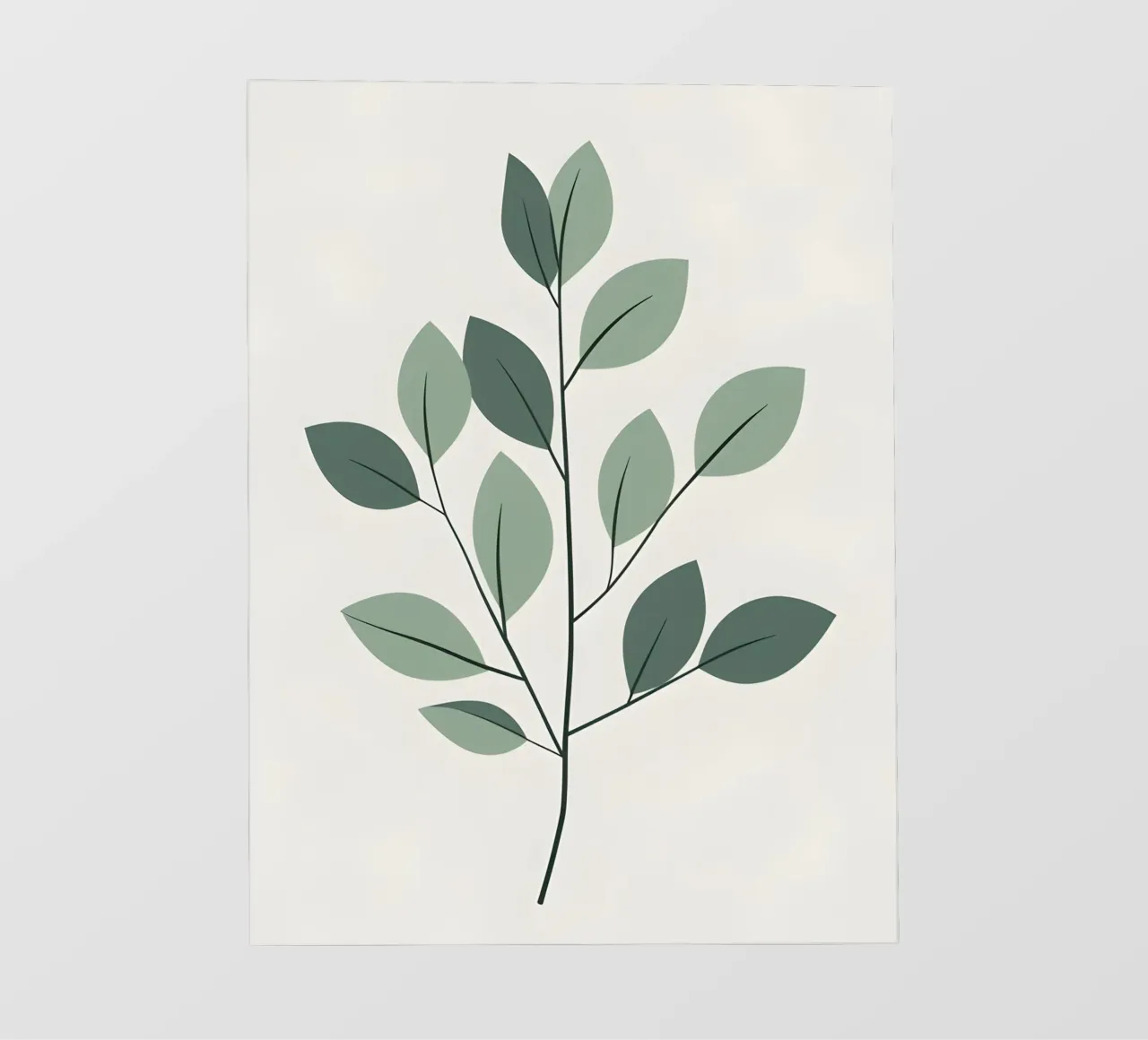 Eucalyptus Branch telo in pvc da Botanical Gallery