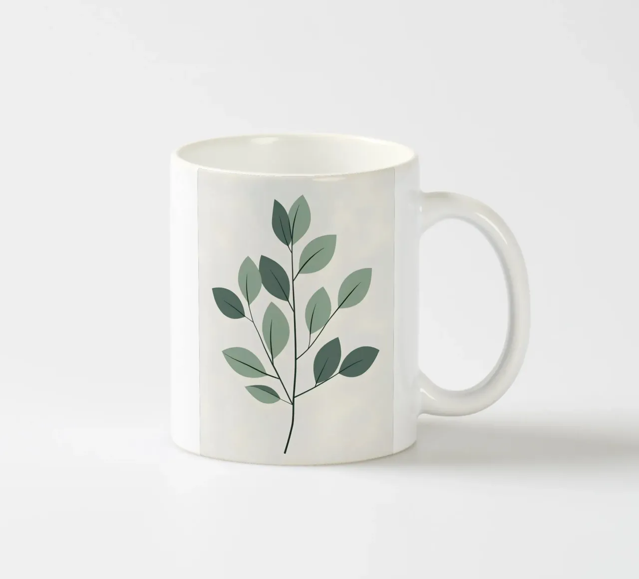 Eucalyptus Branch tazza in ceramica da Botanical Gallery