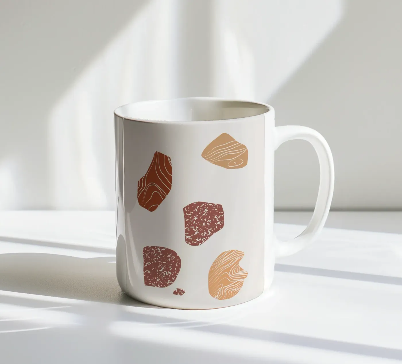 Composizione del ciottolo tazza in ceramica da Little Dean