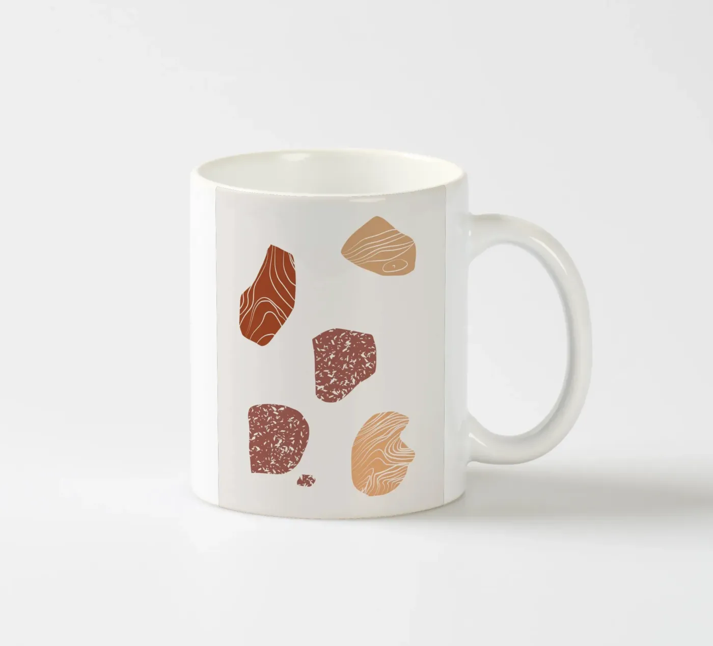 Composizione del ciottolo tazza in ceramica da Little Dean