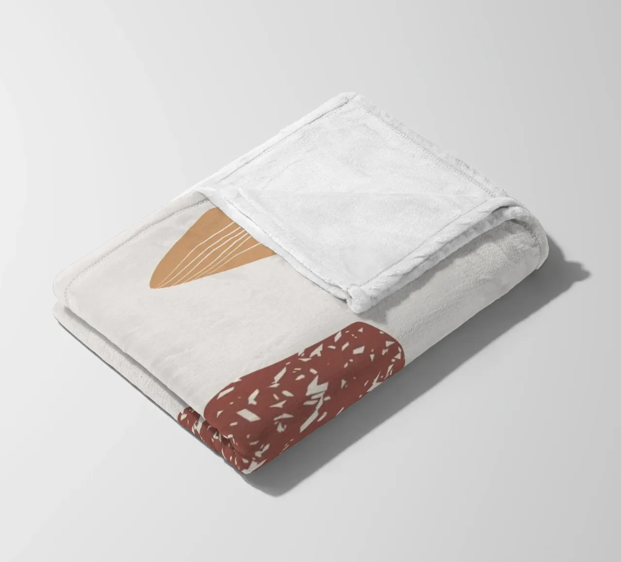 Pebble composition Fleecedecke von Little Dean