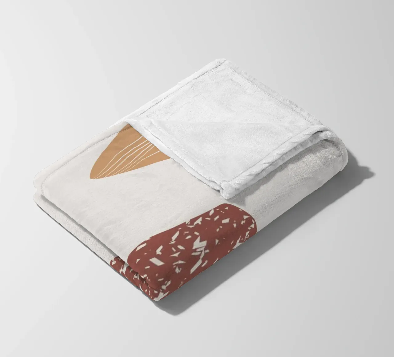 Pebble composition Fleecedecke von Little Dean