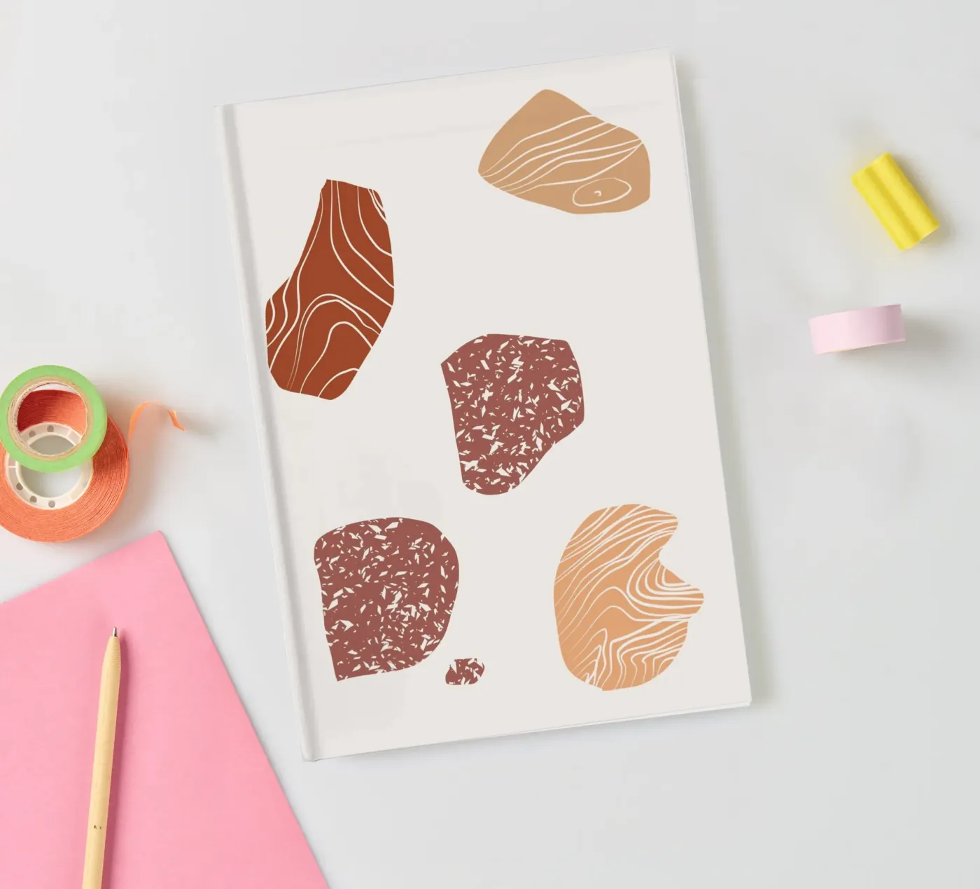 Pebble composition notebook by Little Dean