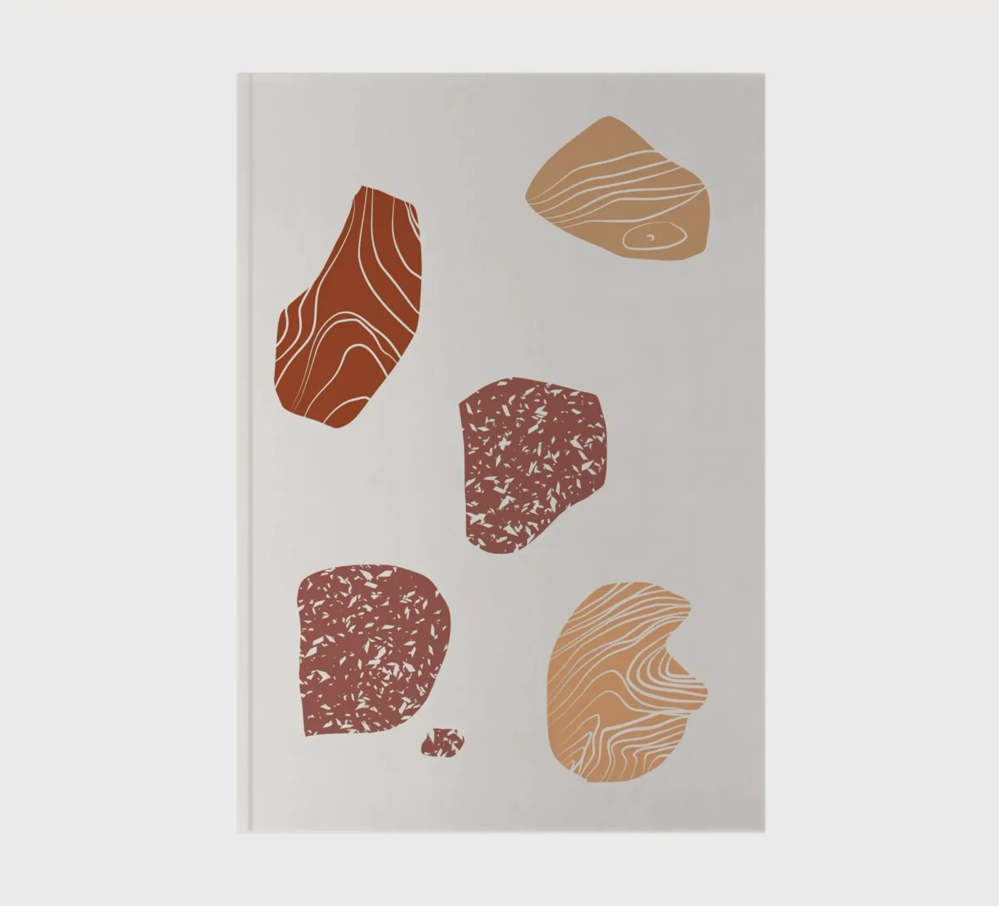 Pebble composition notebook by Little Dean