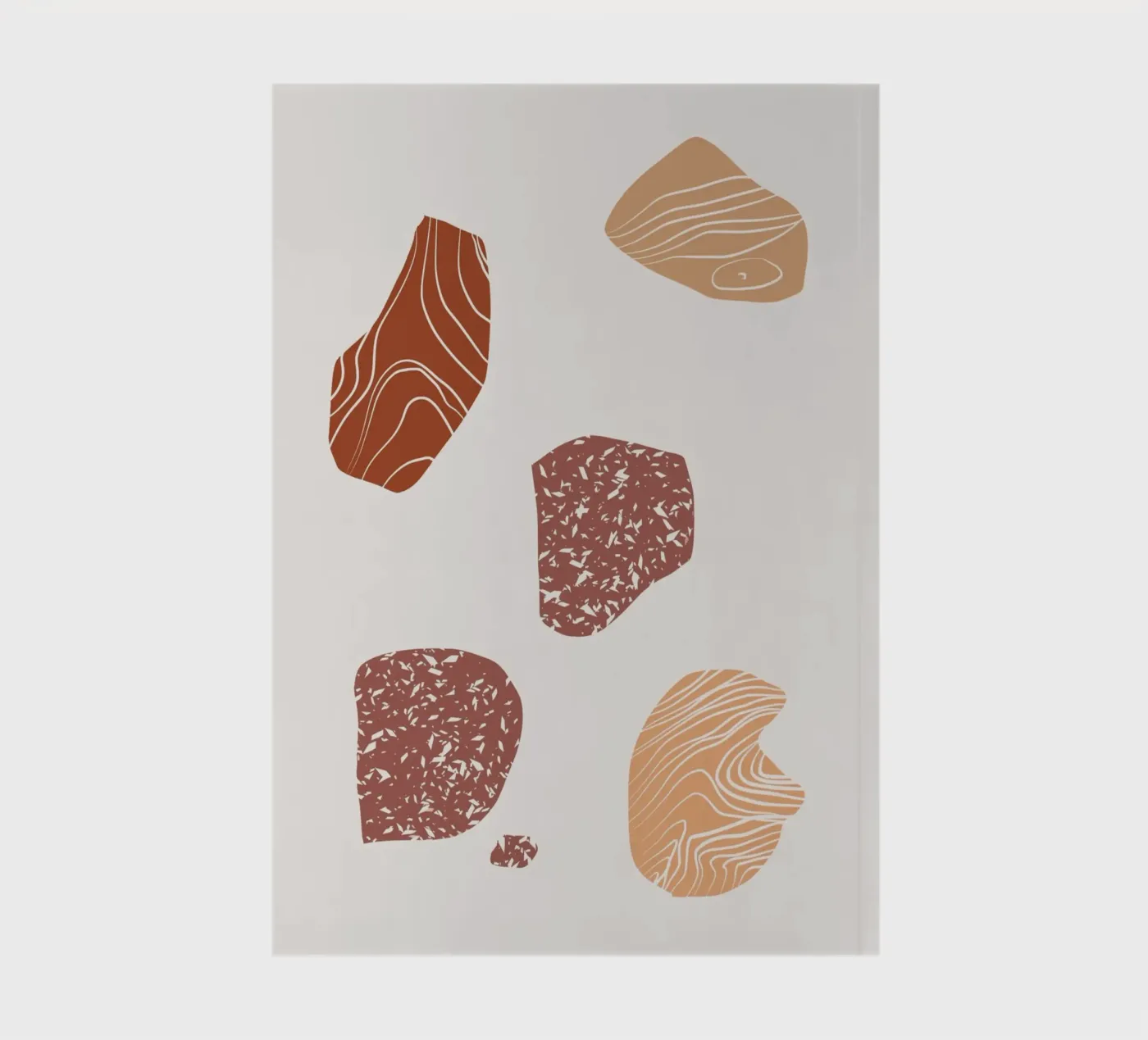 Pebble composition notebook by Little Dean