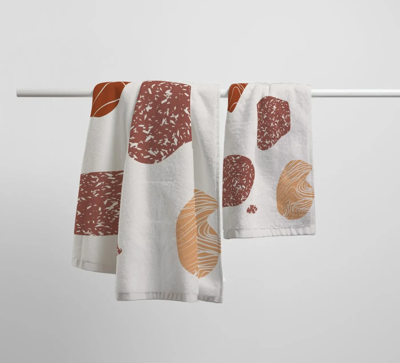 Kieselstein Zusammensetzung Handtuch von Little Dean