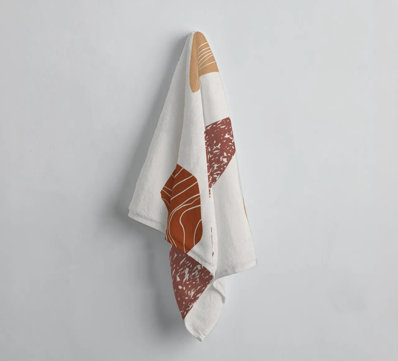 Pebble composition towel by Little Dean