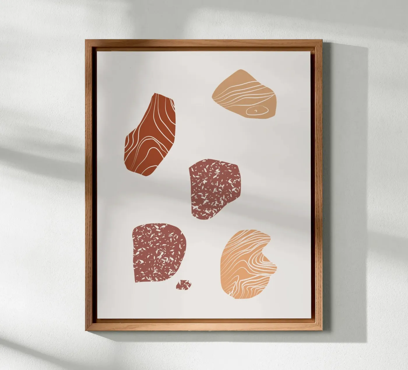 Pebble composition forex plate by Little Dean