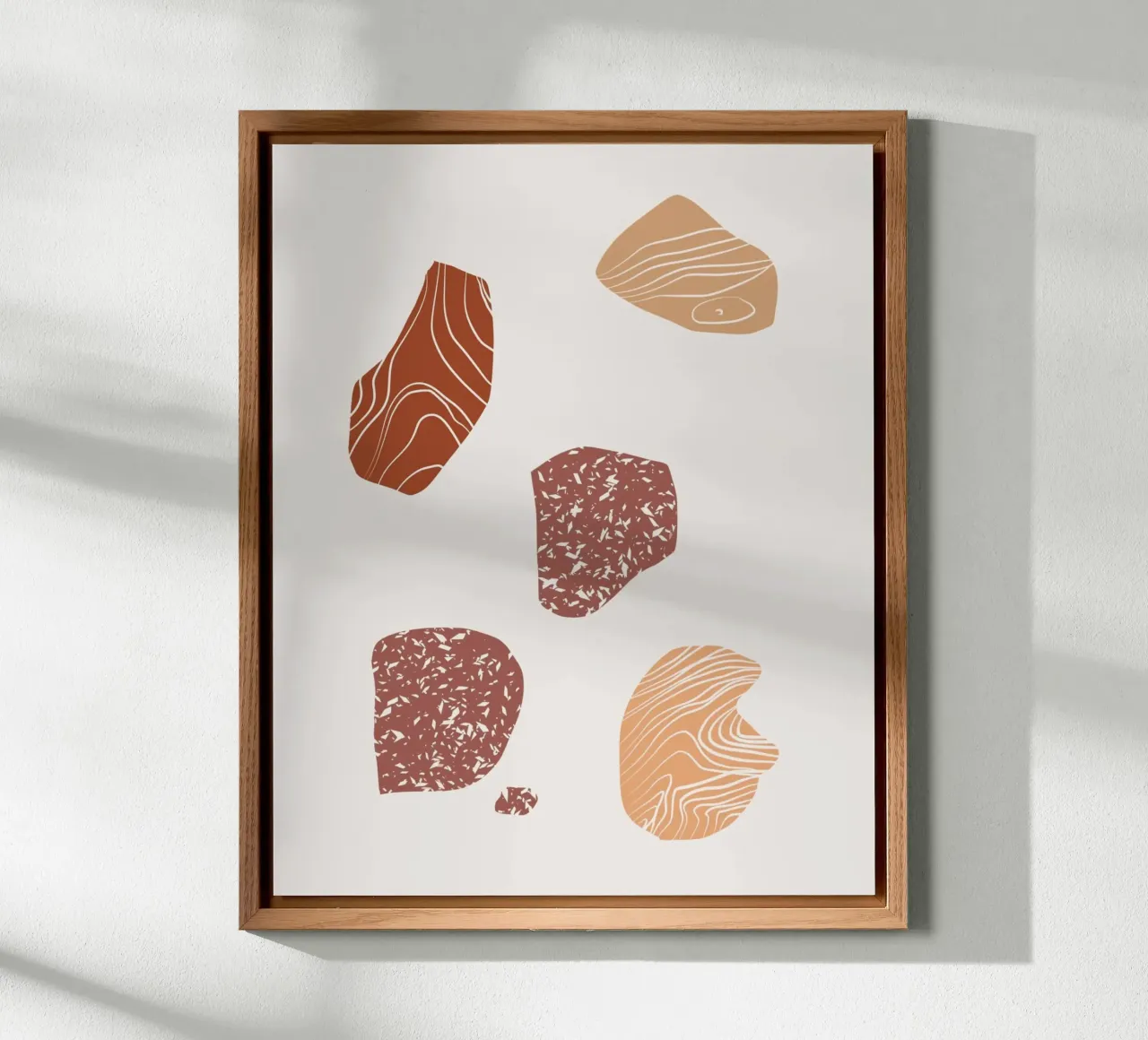 Pebble composition forex plate by Little Dean