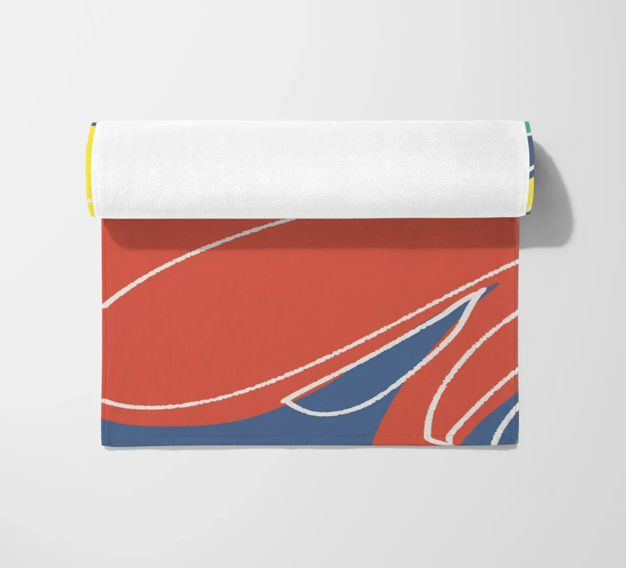 Tri color figurative telo mare da Little Dean