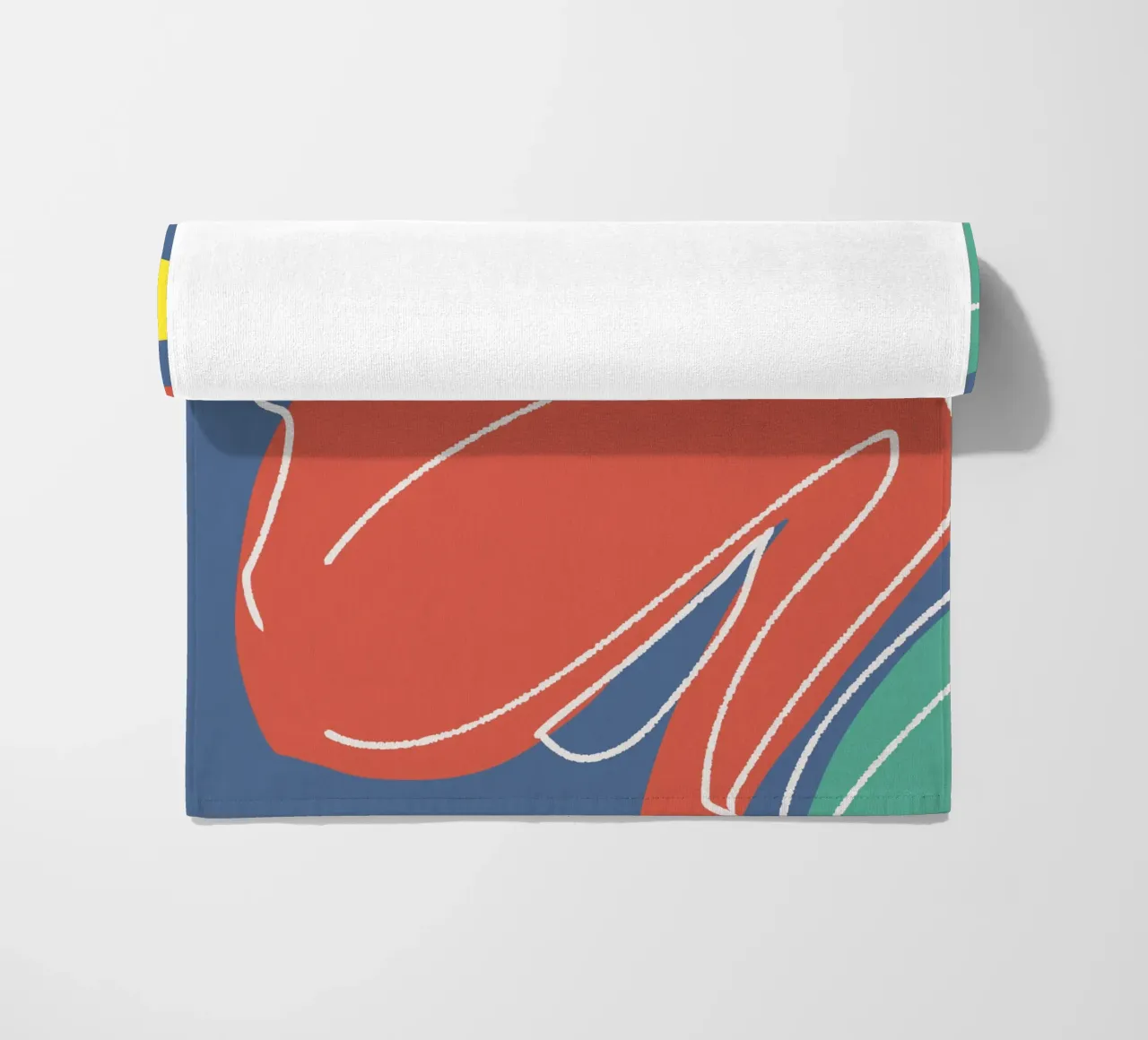 Tri color figurative telo mare da Little Dean