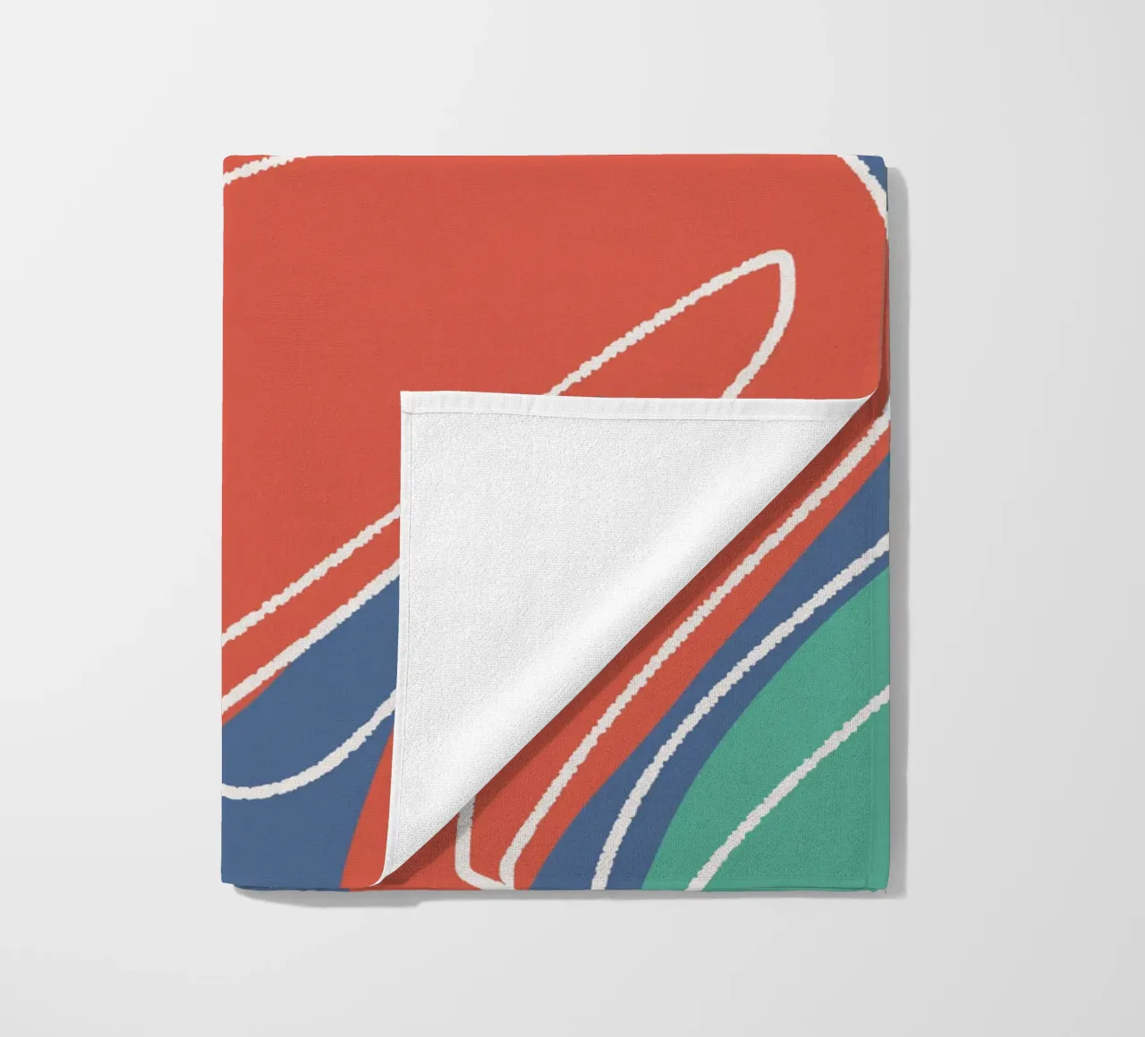 Tri color figurative telo mare da Little Dean