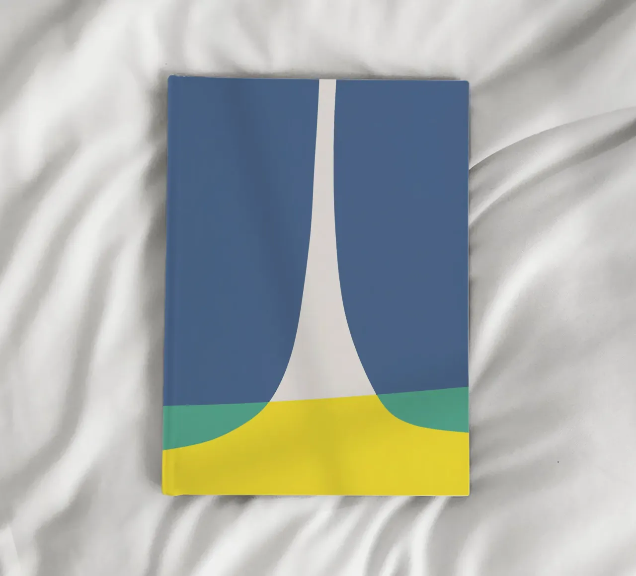 Le bleu et le jaune passent au vert carnet de notes de Little Dean