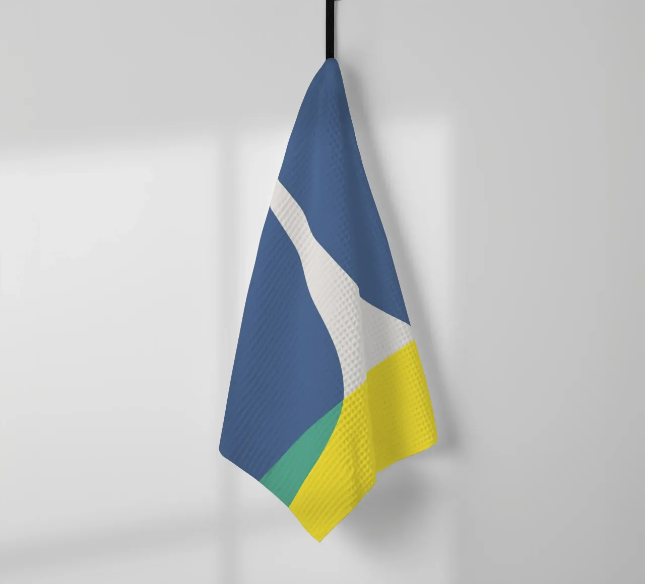 Le bleu et le jaune passent au vert torchon de Little Dean