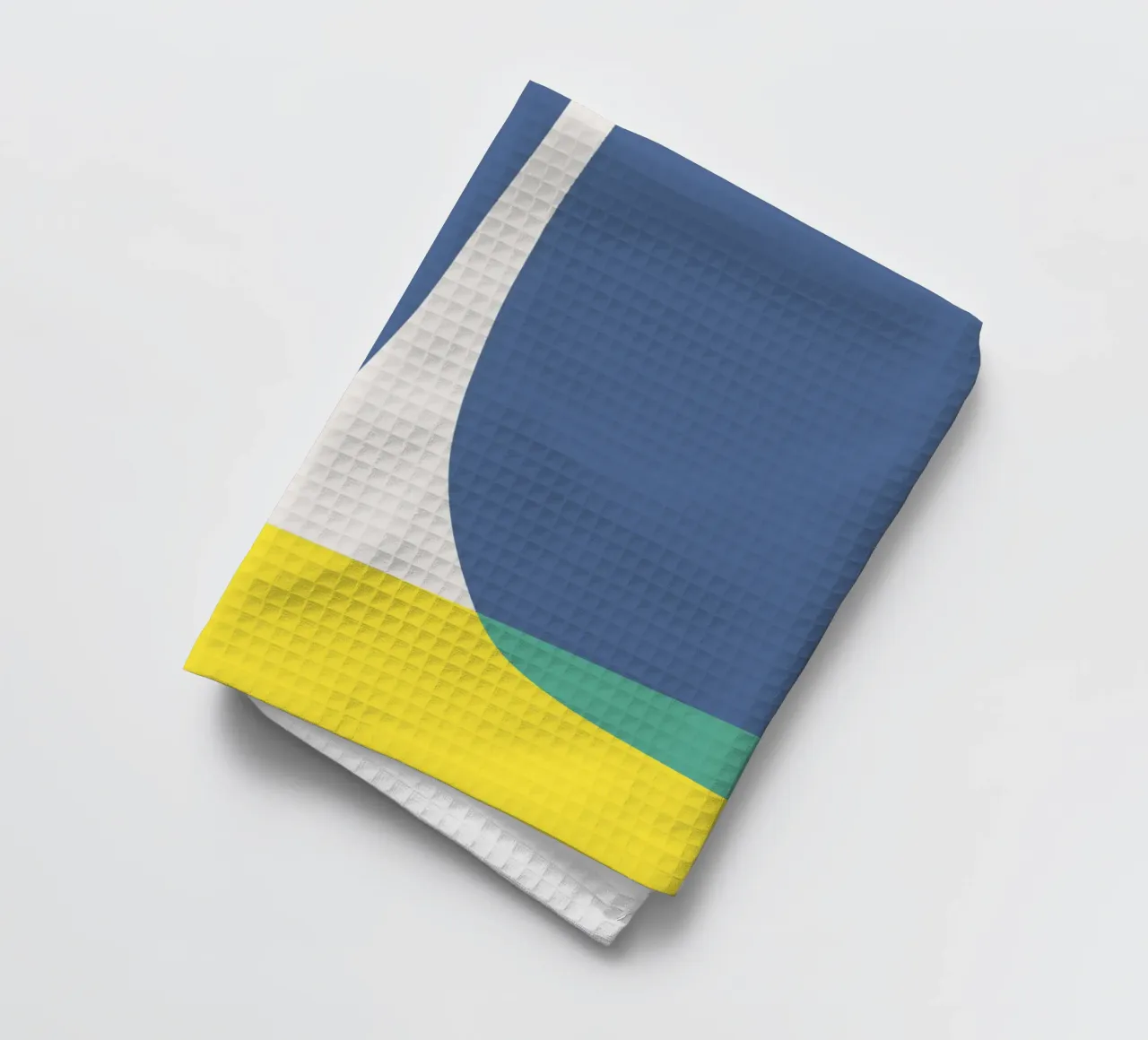 Le bleu et le jaune passent au vert torchon de Little Dean