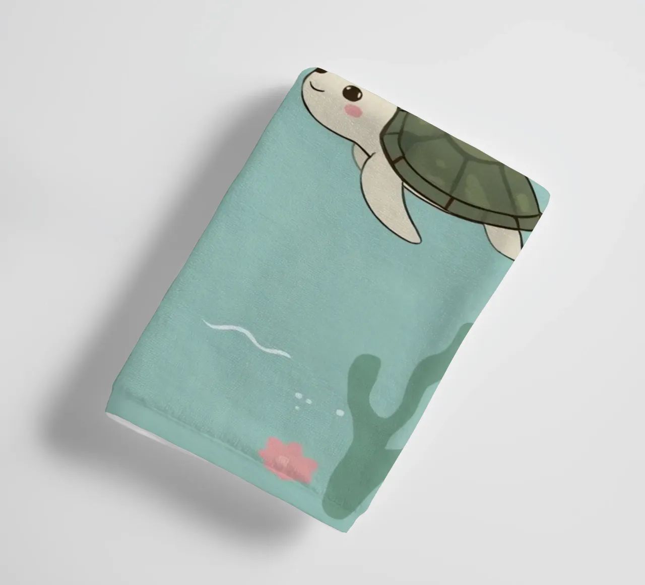 Tartarughe carine in ambiente subacqueo asciugamano da bagno da DesignDoodle