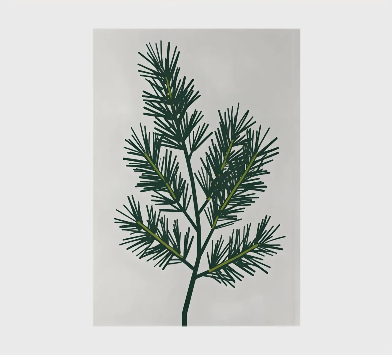 Pine Branch notebook by Botanical Gallery