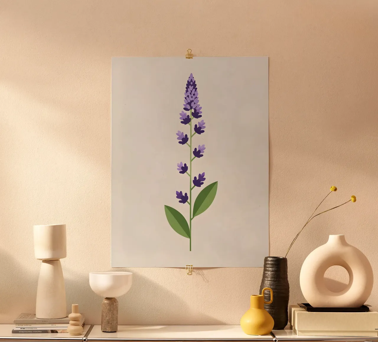 Stelo di lavanda poster da The Green Room