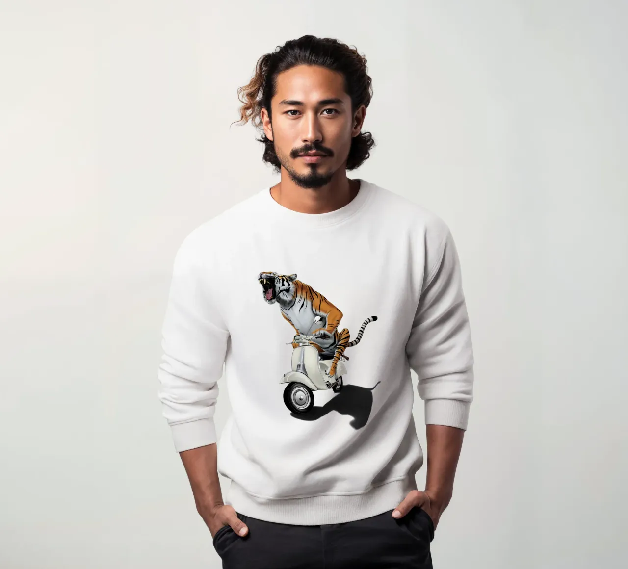 Rooooaaar! (Coloured) felpa da Rob Art | Illustration