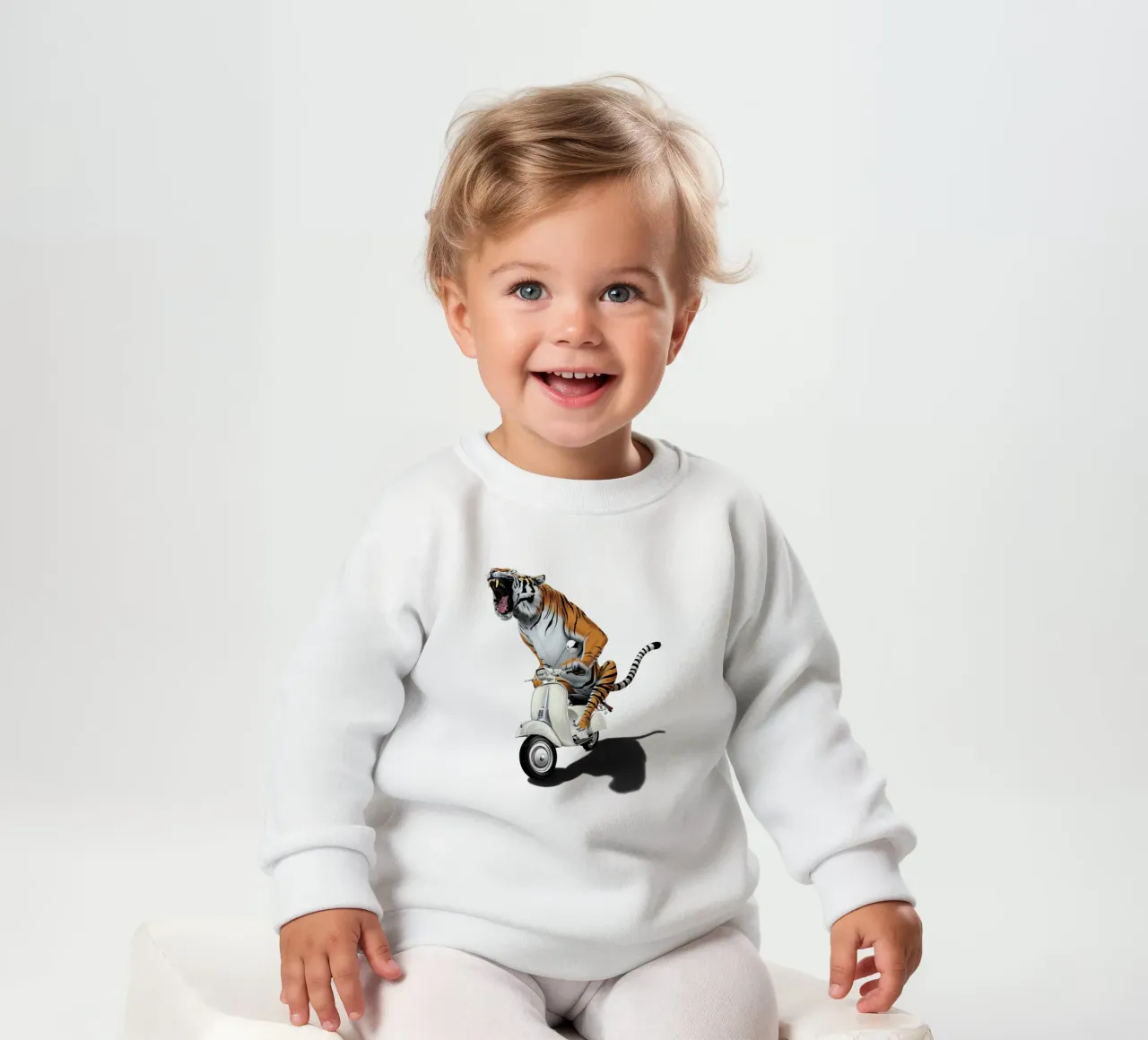 Rooooaaar! (Coloured) felpa neonato da Rob Art | Illustration