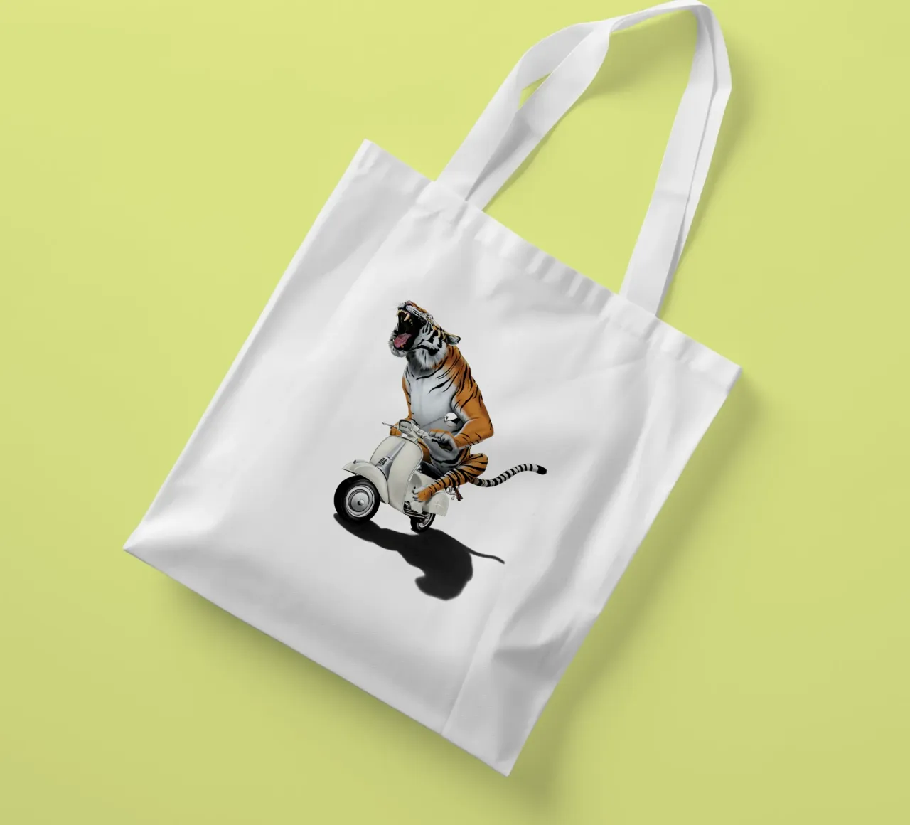 Rooooaaar! (Coloured) borsa in juta da Rob Art | Illustration