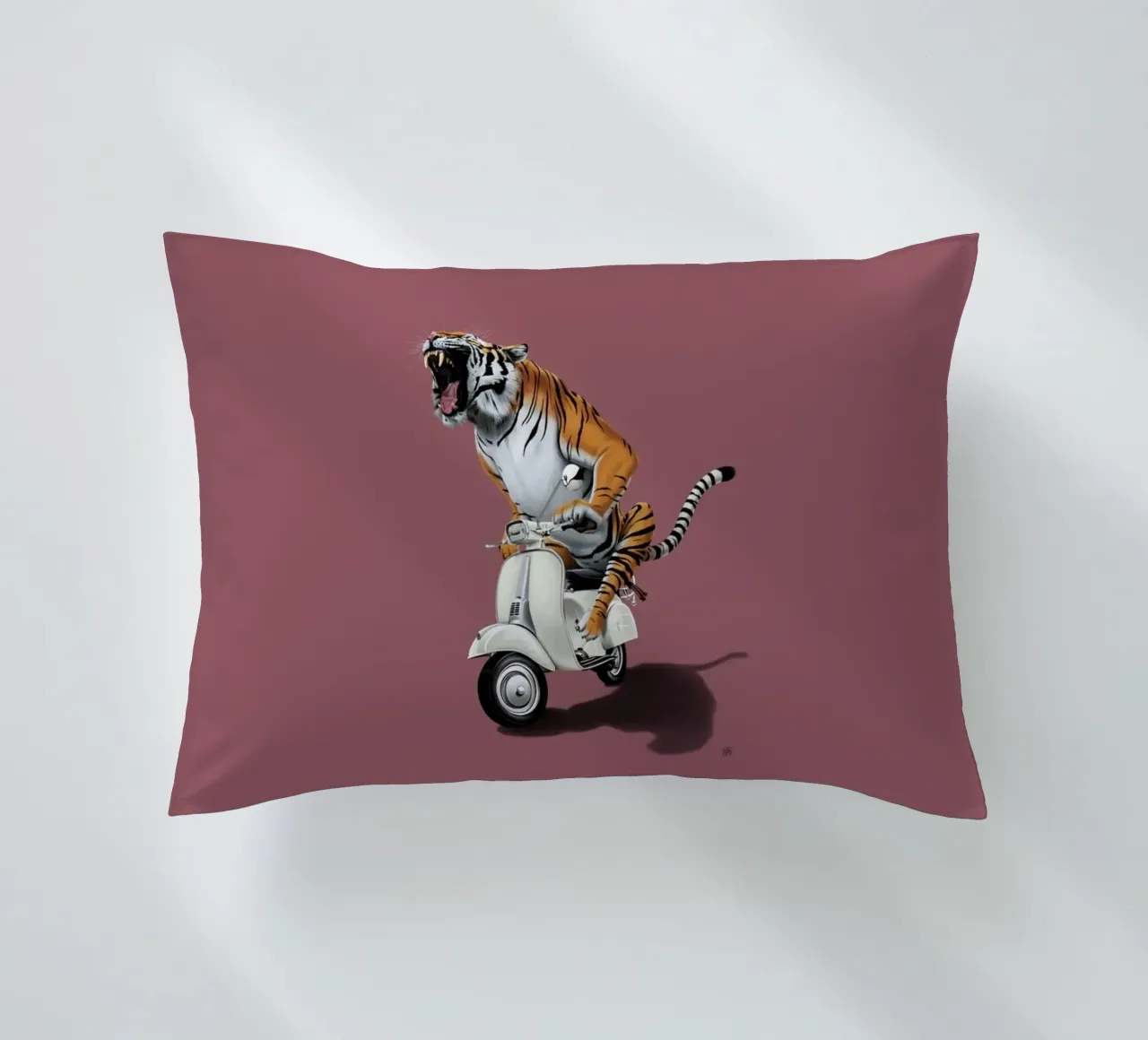 Rooooaaar! (Coloured) cuscino da Rob Art | Illustration