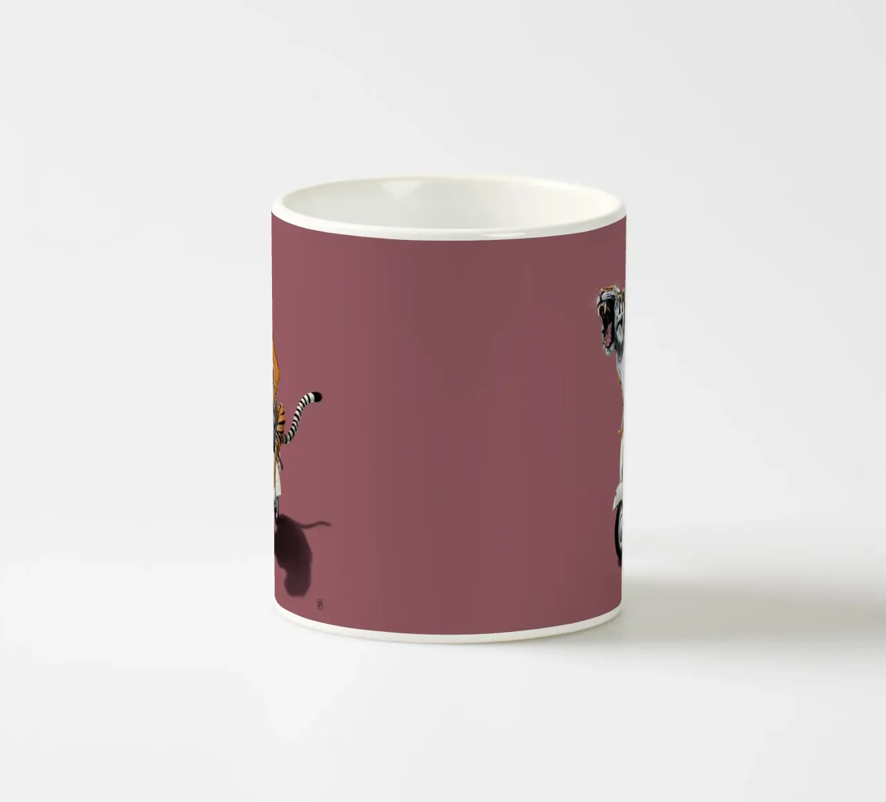 Rooooaaar! (Coloured) tazza in ceramica da Rob Art | Illustration