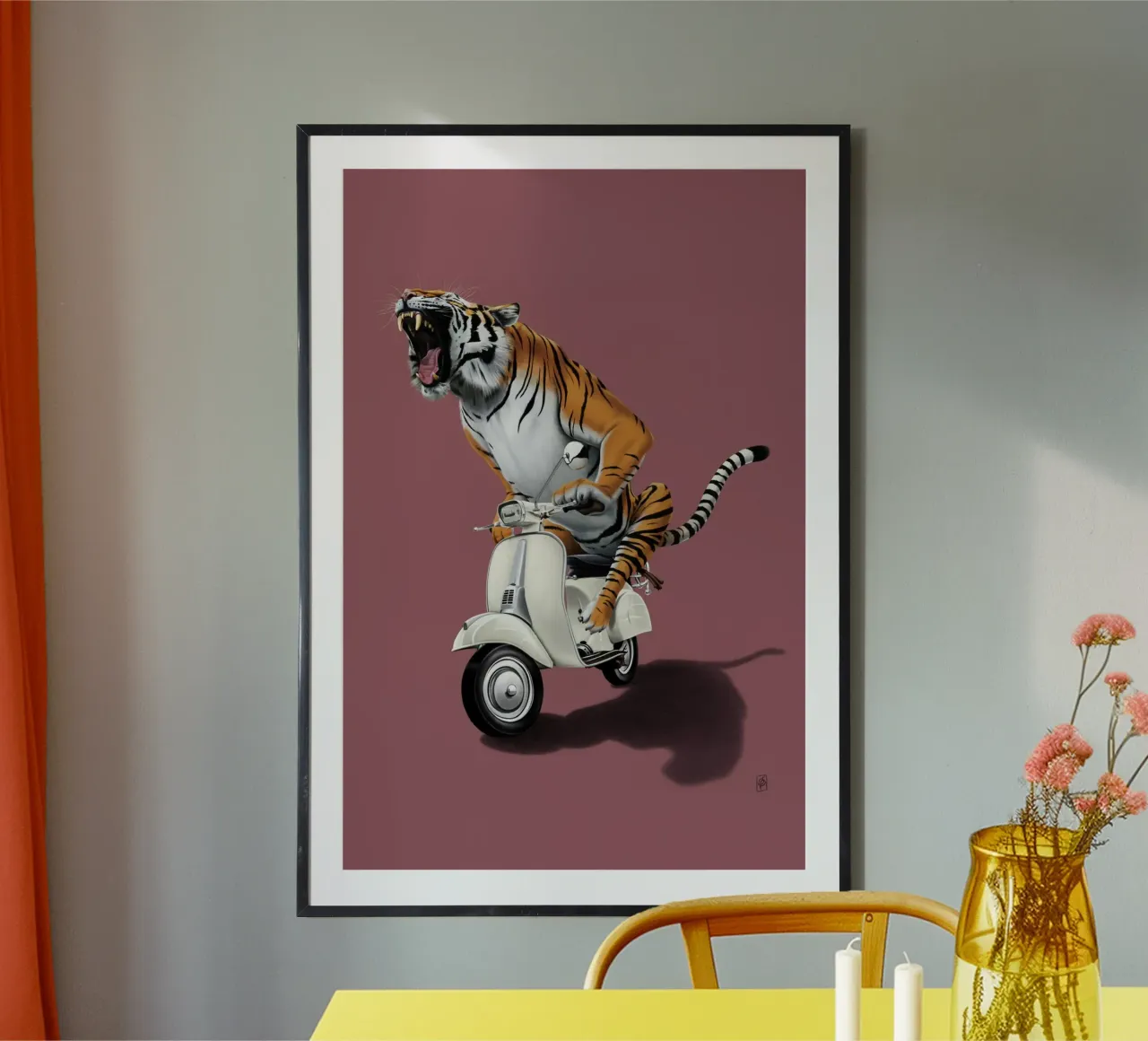 Rooooaaar! (Coloured) poster da Rob Art | Illustration