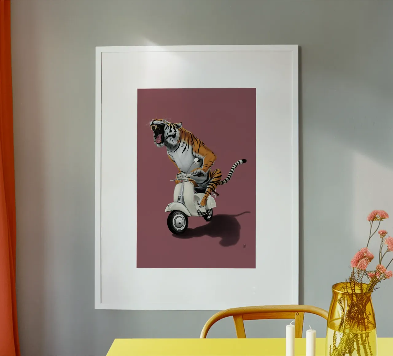 Rooooaaar! (Coloured) poster da Rob Art | Illustration