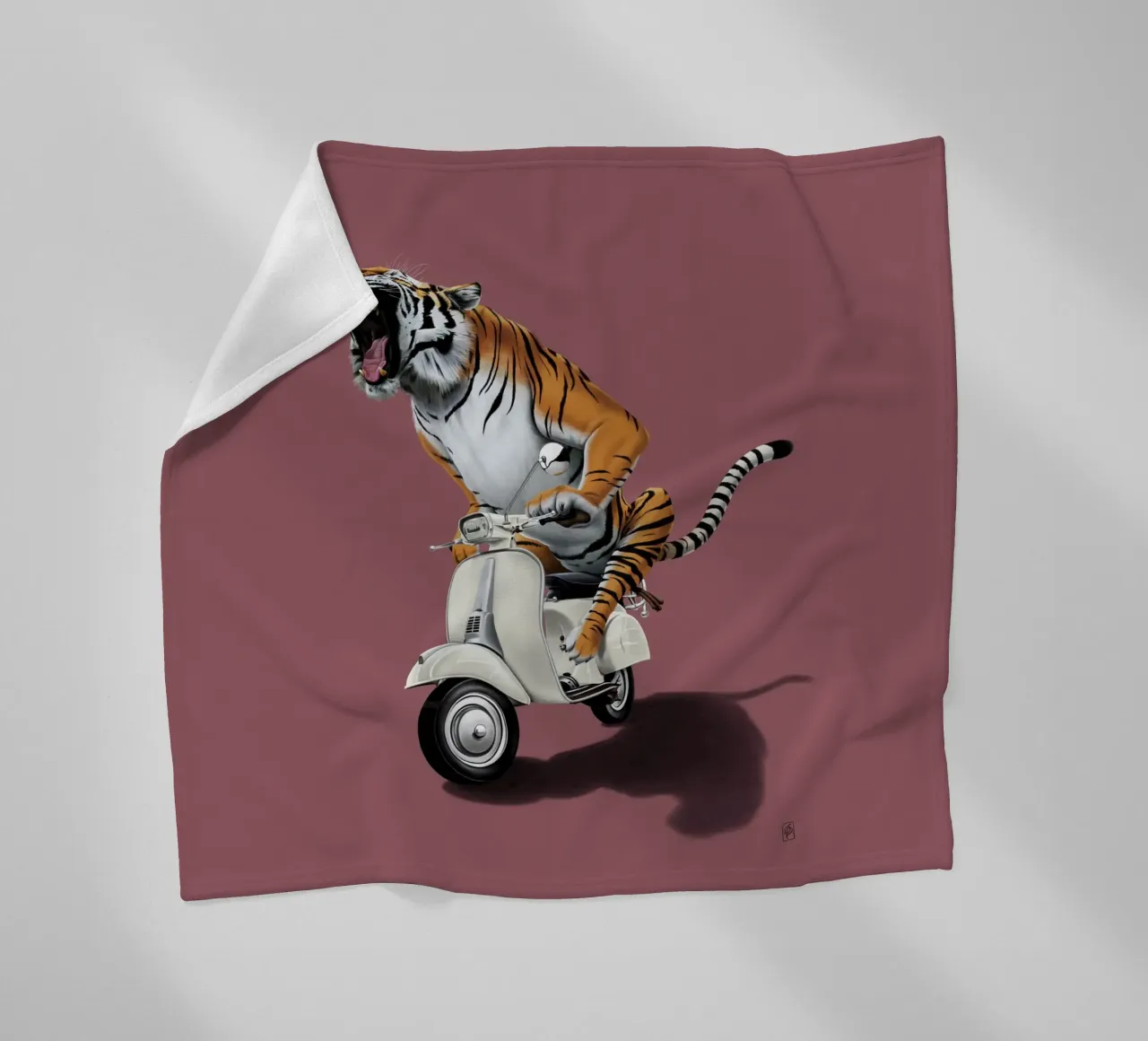 Rooooaaar! (Coloured) coperta in pile da Rob Art | Illustration