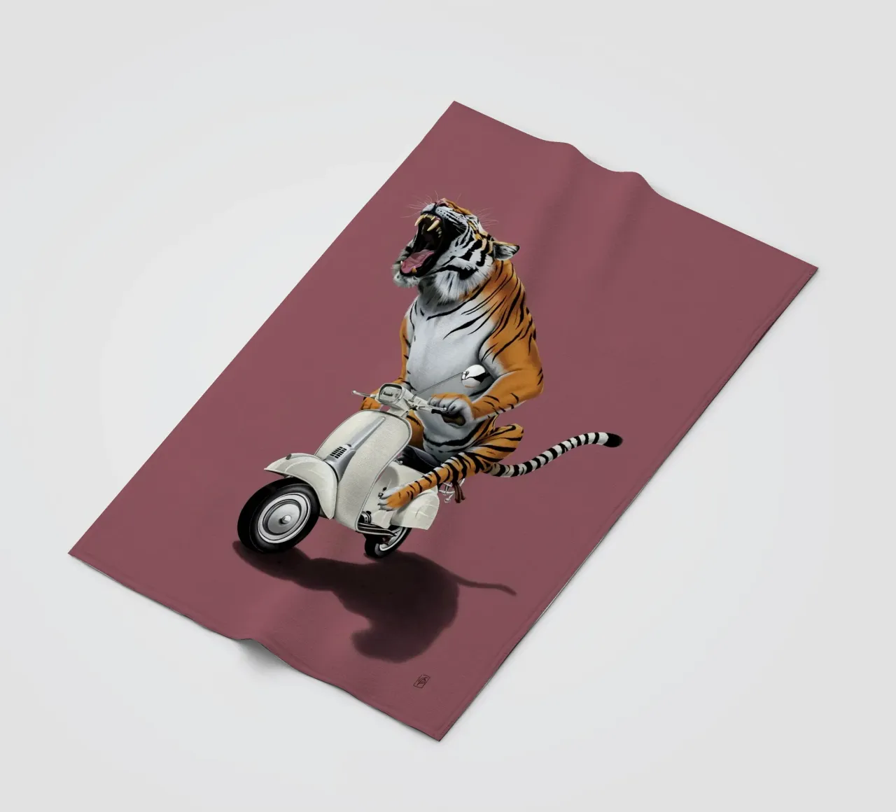 Rooooaaar! (Coloured) coperta in pile da Rob Art | Illustration