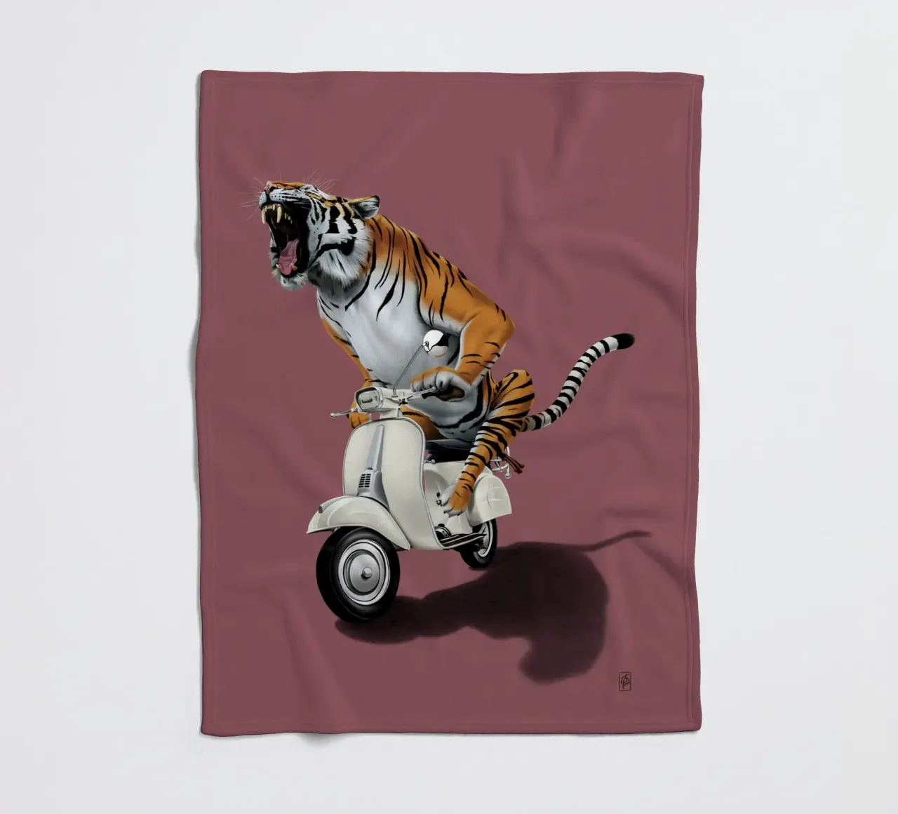 Rooooaaar! (Coloured) coperta in pile da Rob Art | Illustration