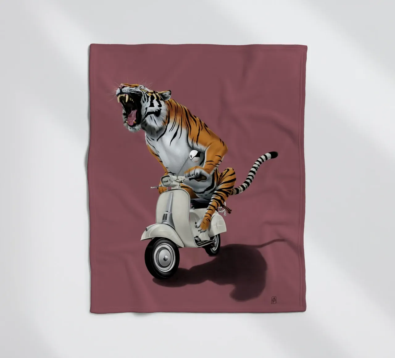 Rooooaaar! (Coloured) coperta in pile da Rob Art | Illustration