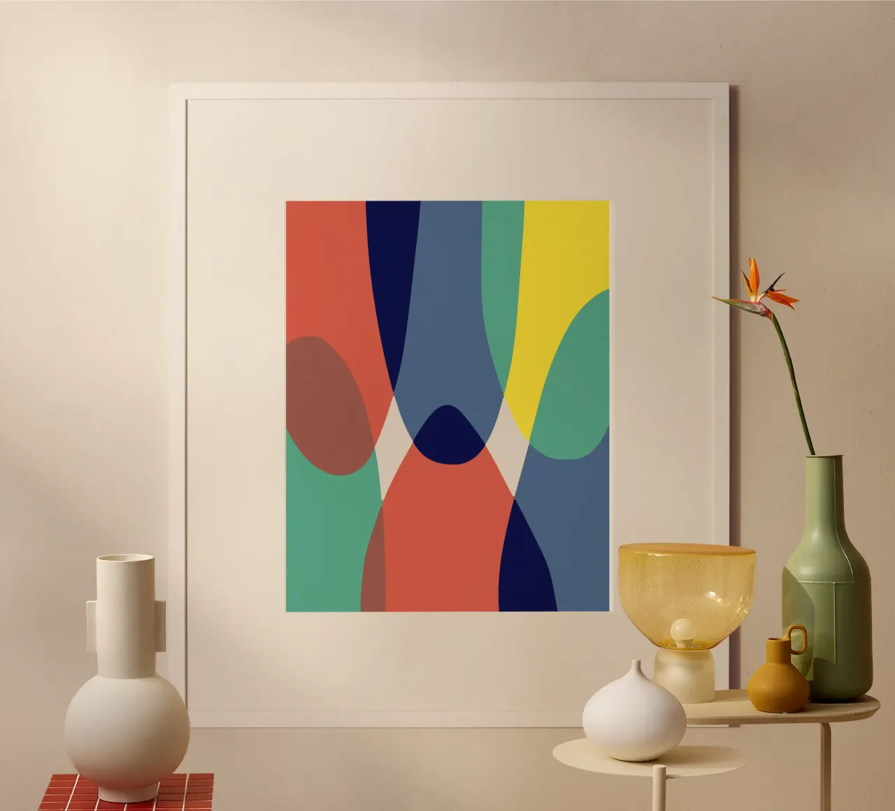 Archi poster con telaio in alluminio da Little Dean