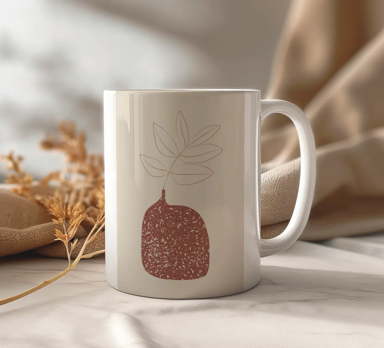 Vaso spolverato tazza in ceramica da Little Dean