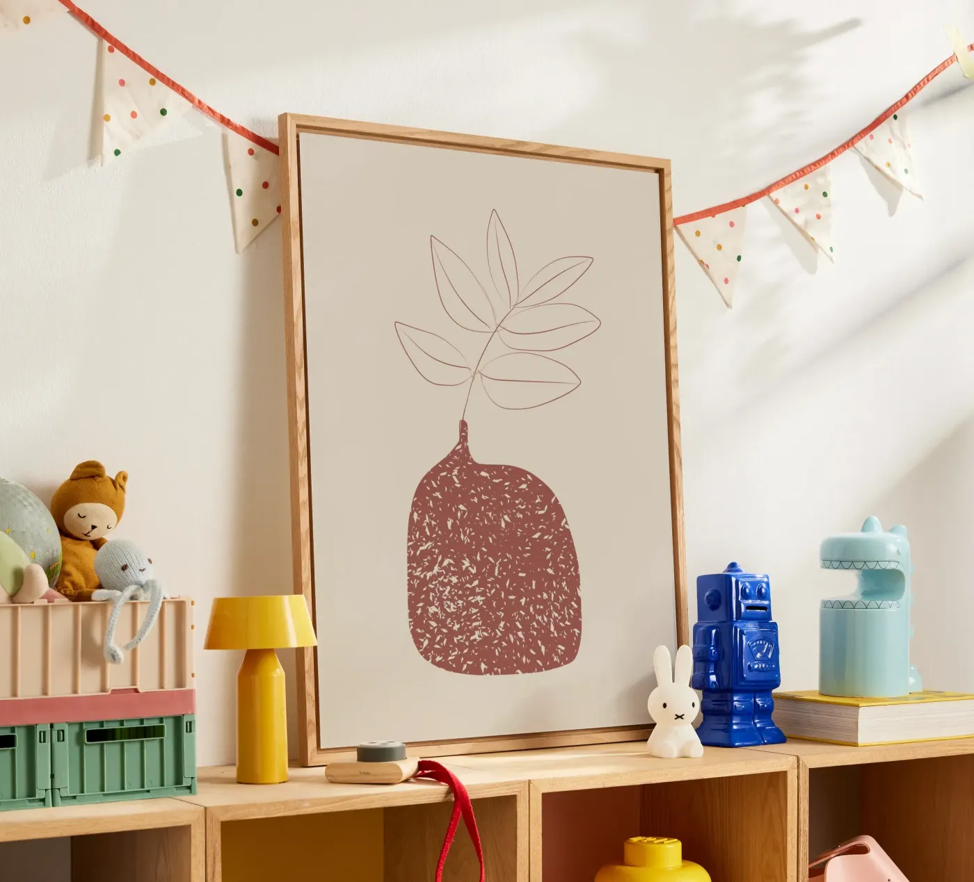 Dusted vase plexiglas de Little Dean