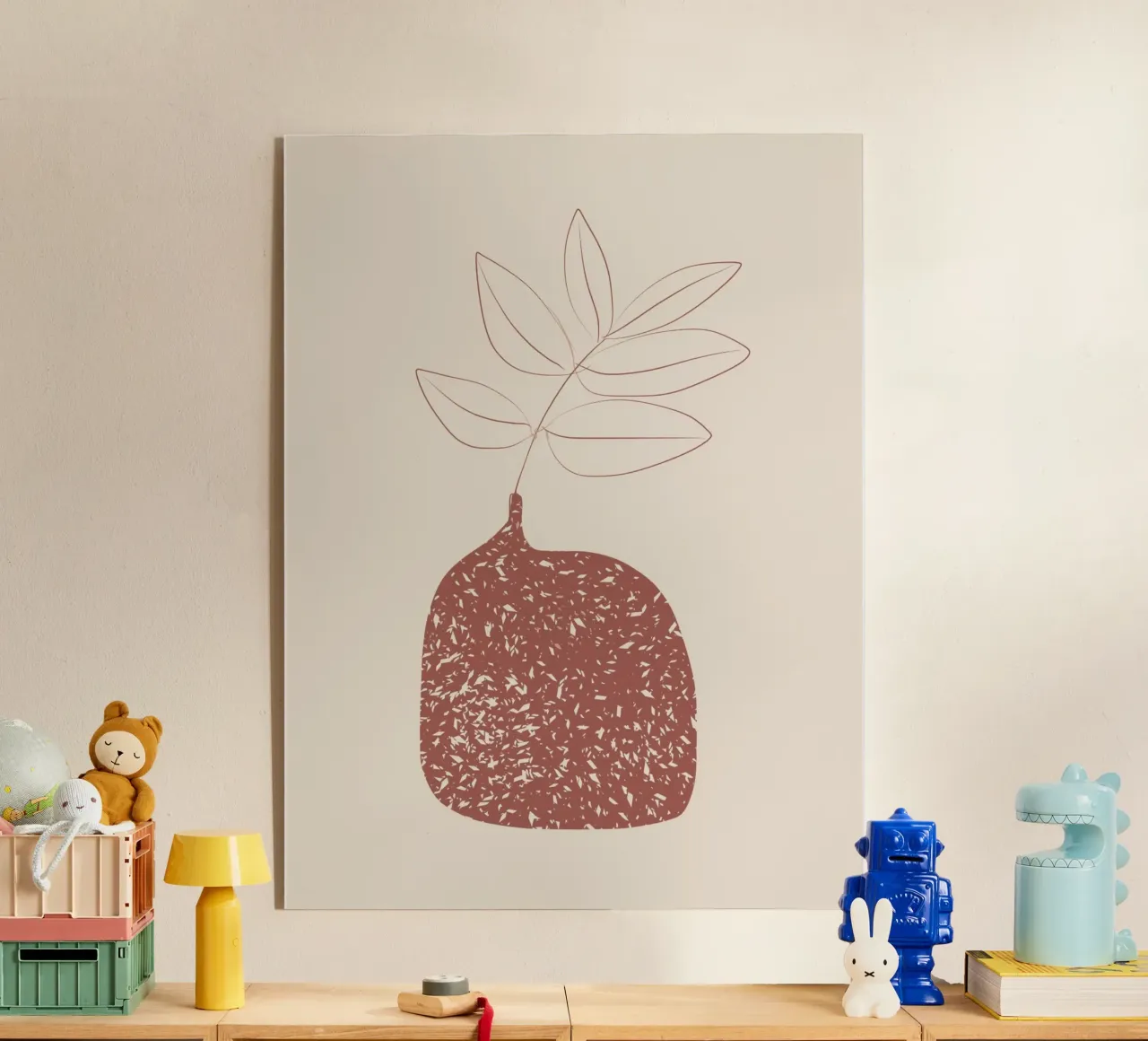 Vaso spolverato plexiglass da Little Dean