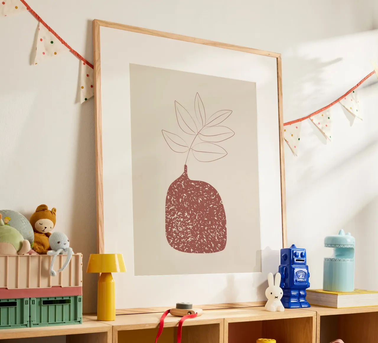 Vaso spolverato poster da Little Dean